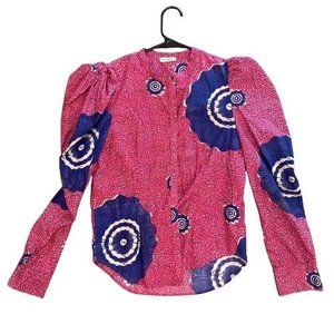 Ulla Johnson patterned long sleeve top